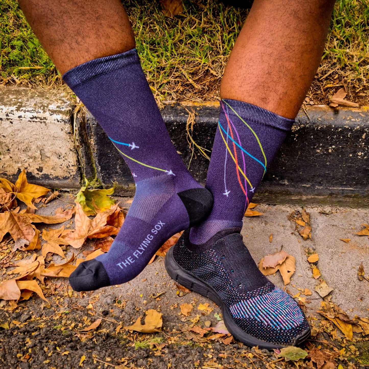 Colourful Trail Sox