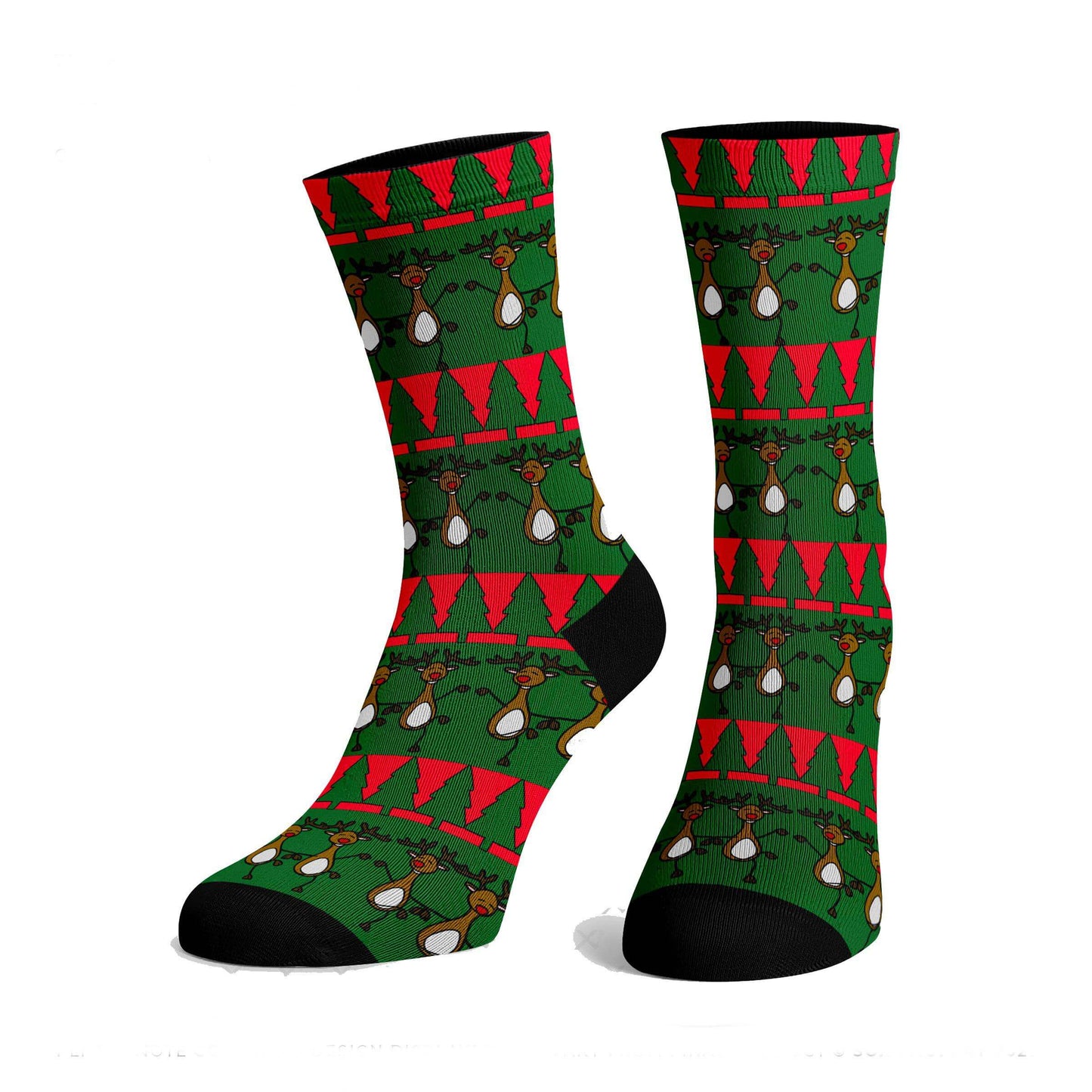 Dancing Reindeer Sox